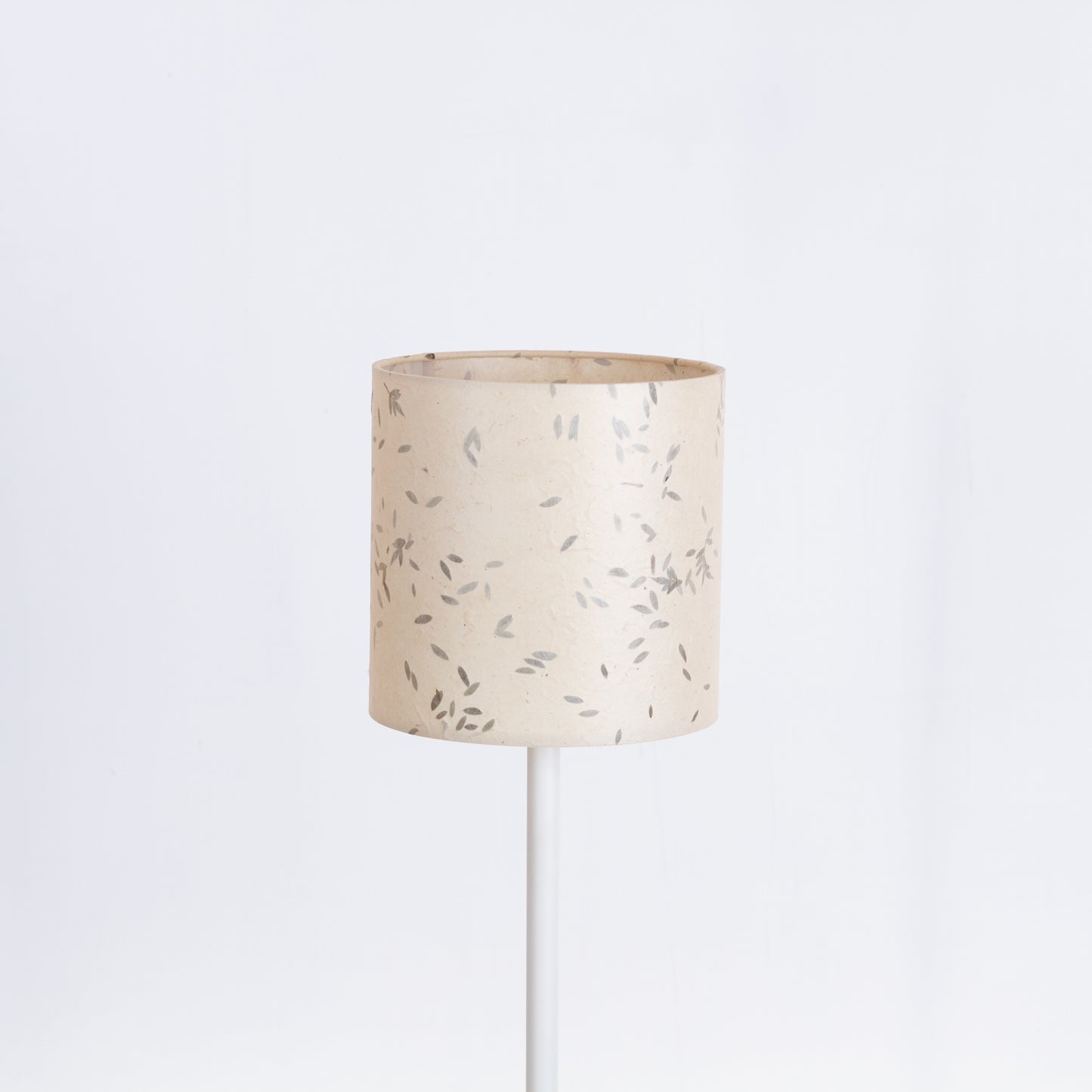 Drum Lamp Shade - P95 - Little Leaves, 20cm(d) x 20cm(h)