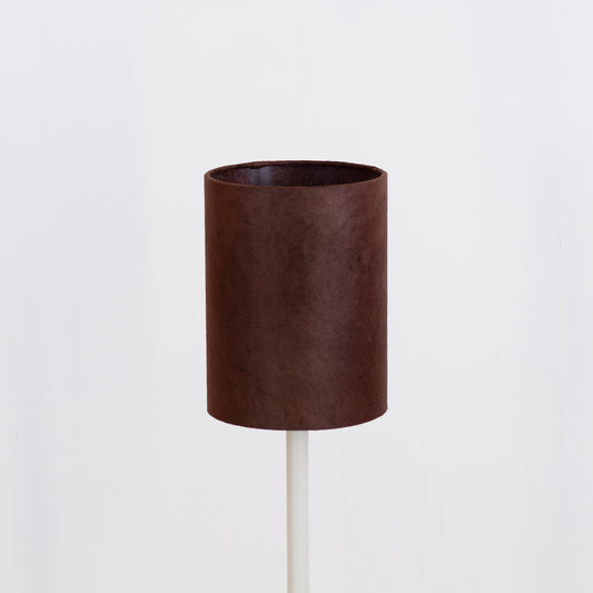 Drum Lamp Shade - P58 ~ Brown Lokta, 15cm(diameter)