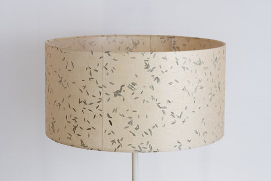 Drum Lamp Shade - P95 - Little Leaves, 50cm(d) x 25cm(h)