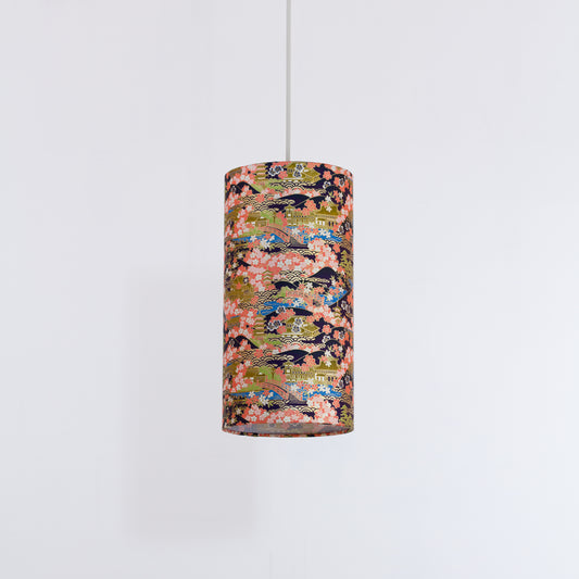 Drum Lamp Shade - W06 ~ Kyoto, 15cm(diameter)