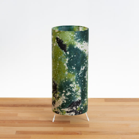 Free Standing Table Lamp Small - B114 ~ Batik Canopy Greens