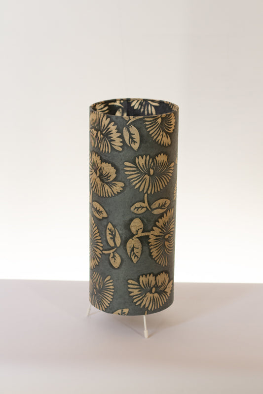 Free Standing Table Lamp Small - B119 ~ Batik Peony Grey