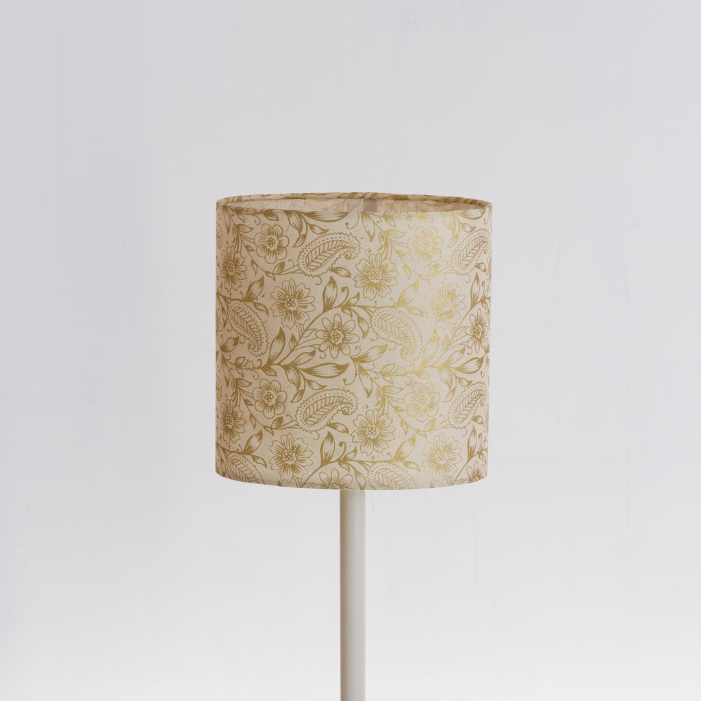 3 Panel Floor Lamp - P69 - Garden Gold on Natural, 20cm(d) x 1.4m(h)