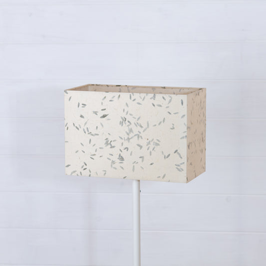 Rectangle Lamp Shade - P95 - Little Leaves, 30cm(w) x 20cm(h) x 15cm(d)