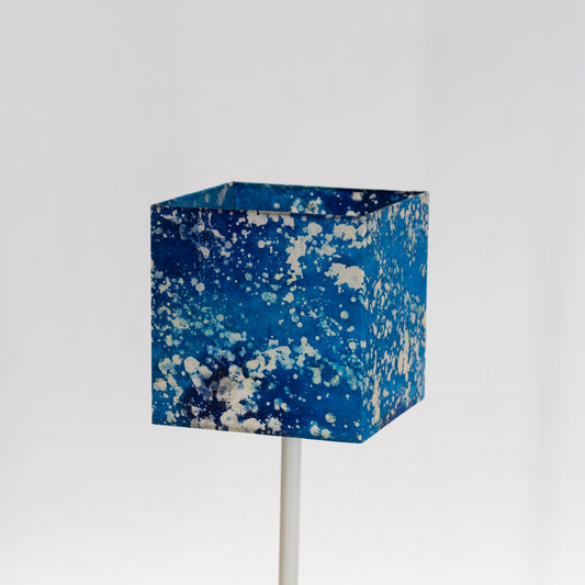 Square Lamp Shades B113 ~ Batik Ocean Blues