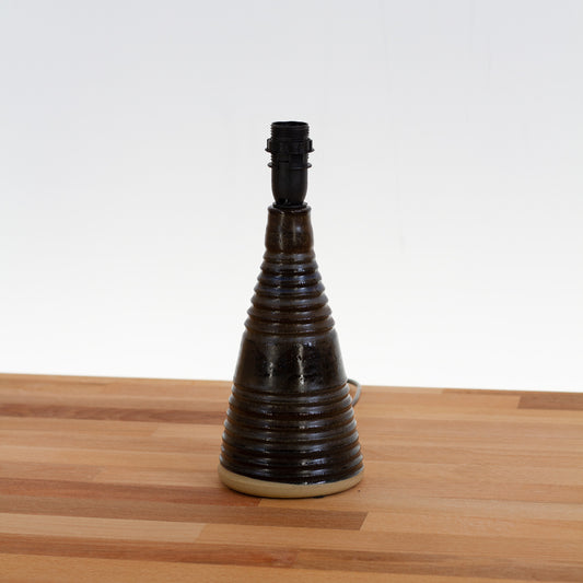 Stoneware Table Lamp (Base only) - Dark