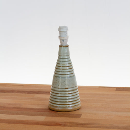 Stoneware Table Lamp Base - Green Glaze (Base only)