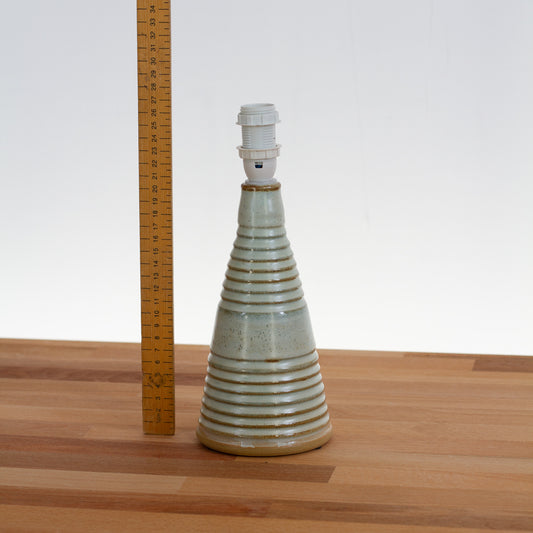 Stoneware Table Lamp Base - Green Glaze (Base only)