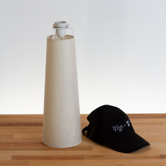 Matching Lamp Base Large - Natural Lokta P54 ~ (Base only)