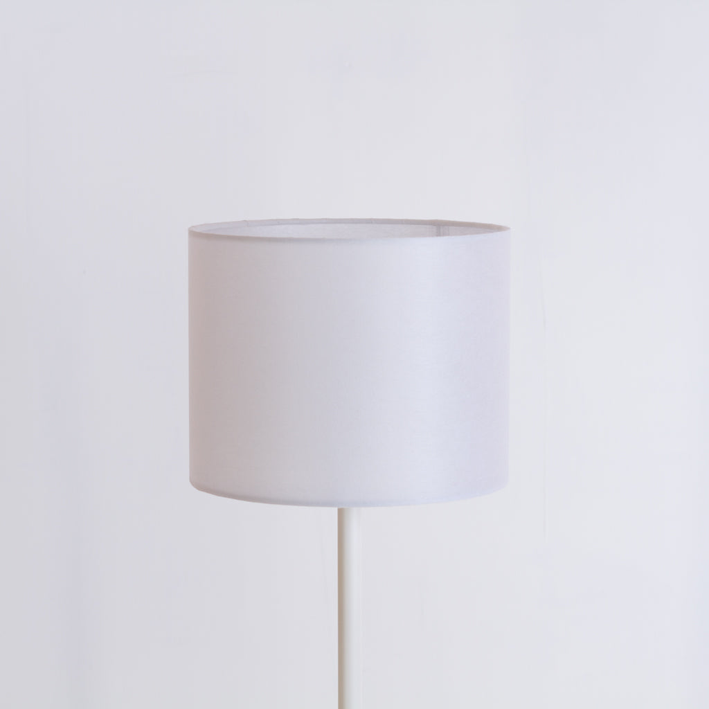 Drum Lamp Shades P47 ~ White Non Woven Fabric
