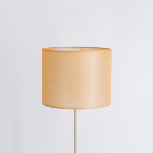 Drum Lamp Shades P49 ~ Peach Non Woven Fabric