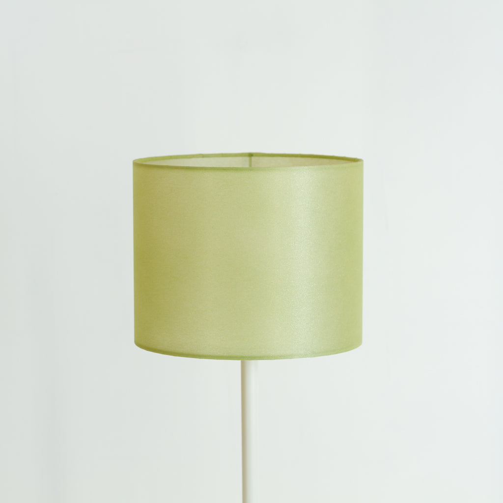 Drum Lamp Shades P50 ~ Green Non Woven Fabric