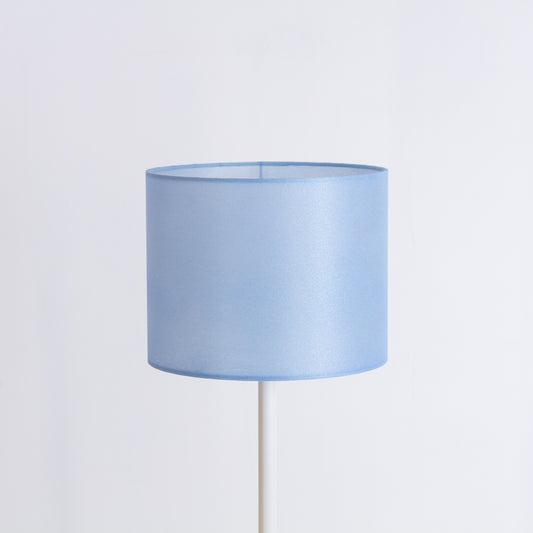 Drum Lamp Shades P51 ~ Blue Non Woven Fabric