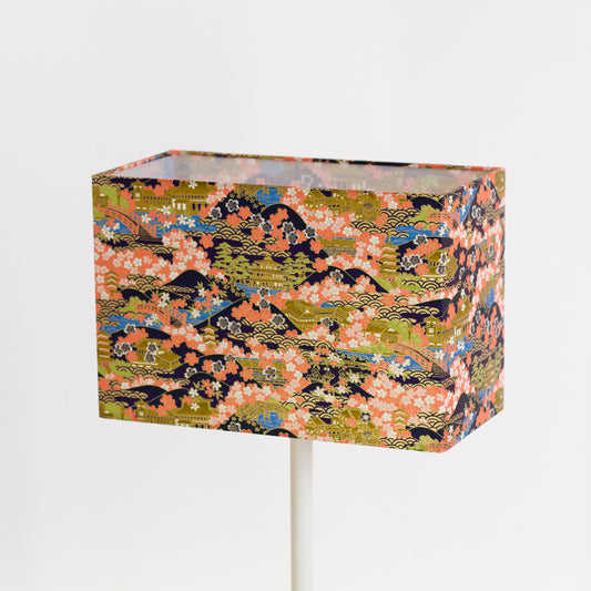 Rectangle Lamp Shade - W06 ~ Kyoto, 30cm(w) x 20cm(h) x 15cm(d)