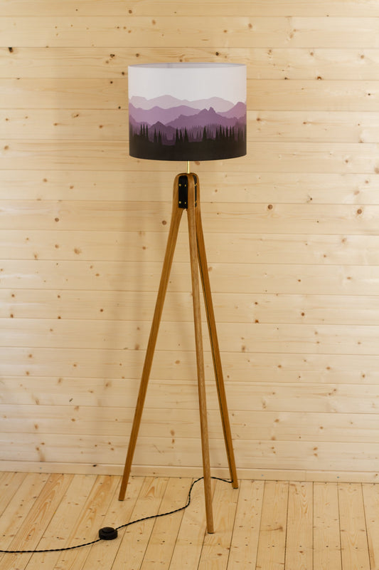 Landscape #4 Oak Tripod - Purple