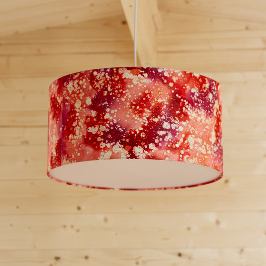 Drum Lamp Shades B115 ~ Batik Salt Lake