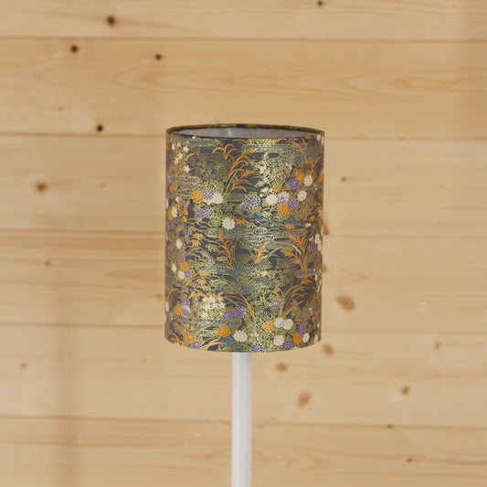 Drum Lamp Shade - W08 ~ Lily Pond, 15cm(diameter)