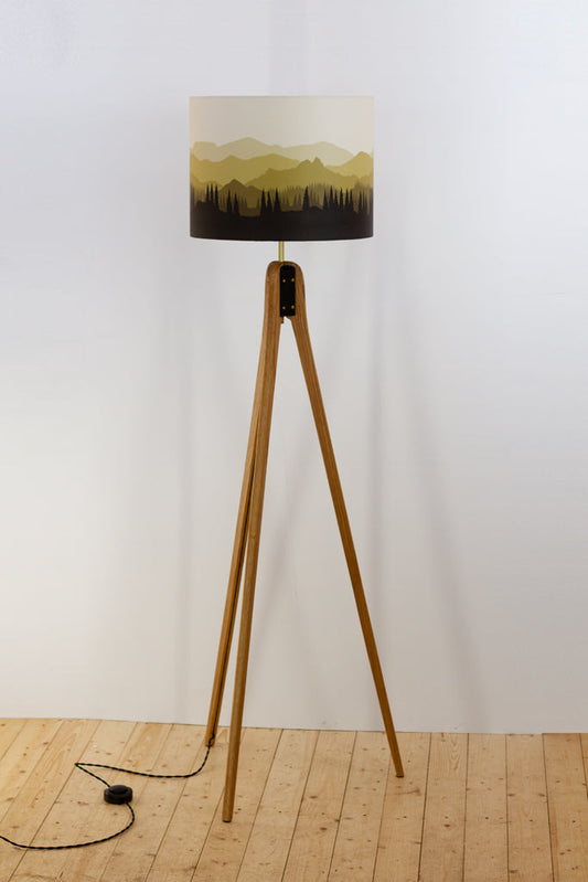 Landscape #4 Oak Tripod - Yellow