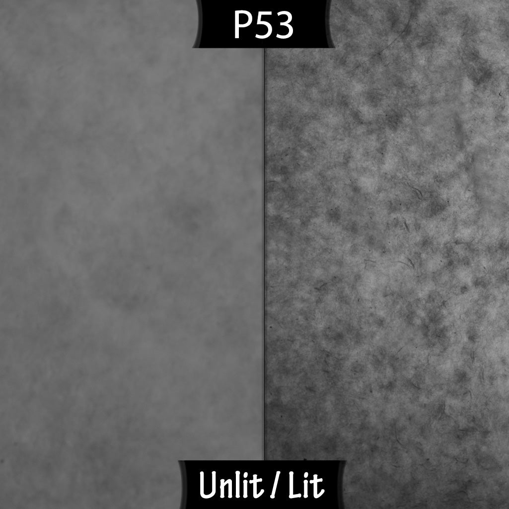 Drum Lamp Shade - P53 - Pewter Grey, 20cm(d) x 20cm(h)