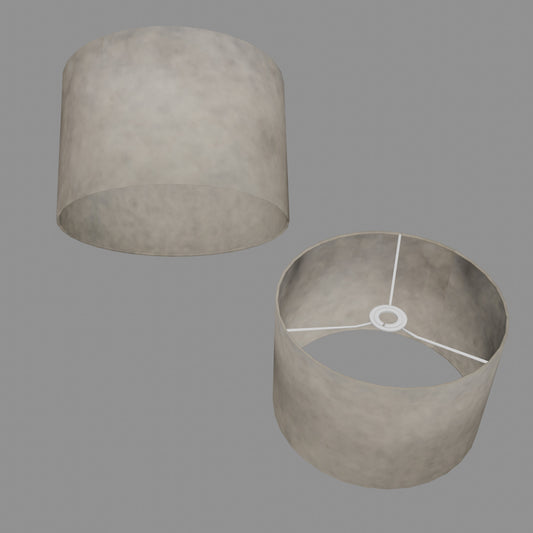 Drum Lamp Shade - P54 - Natural Lokta, 30cm(d) x 20cm(h)