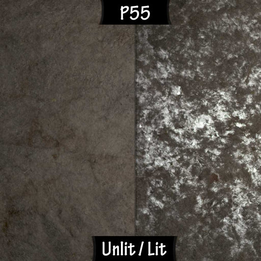 Free Standing Table Lamp Small - P55 ~ Black Lokta