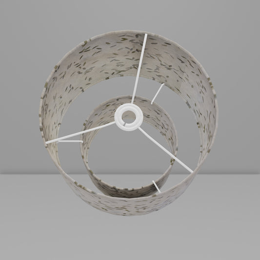 2 Tier Lamp Shade - P95 - Little Leaves, 30cm x 20cm & 20cm x 15cm