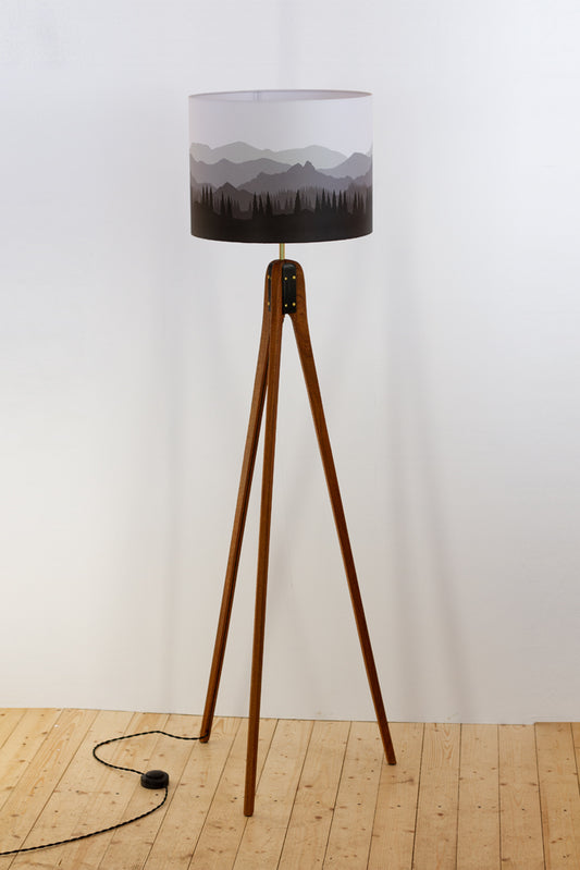 Landscape #4 Sapele Tripod - Grey