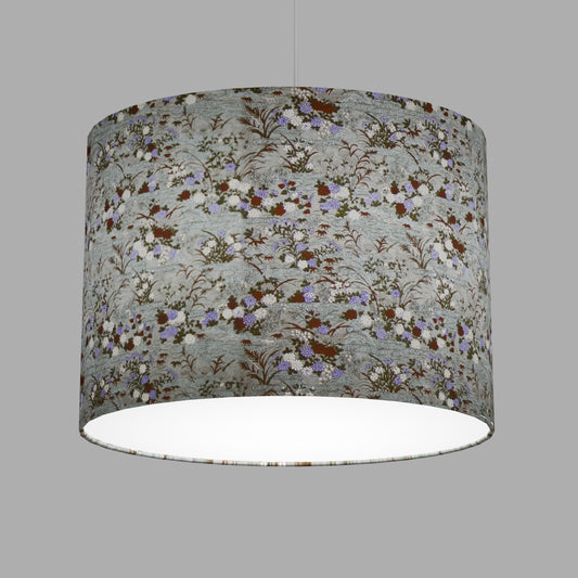 Oval Lamp Shade - W08 ~ Lily Pond, 40cm(w) x 30cm(h) x 30cm(d)