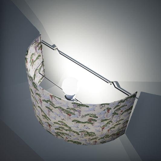 Wall Light - W05 - Cranes, 36cm(wide) x 20cm(h) - Imbue Lighting