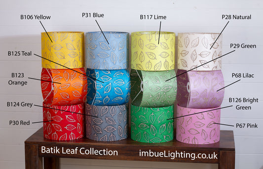 Batik Leaf Lighting Collection