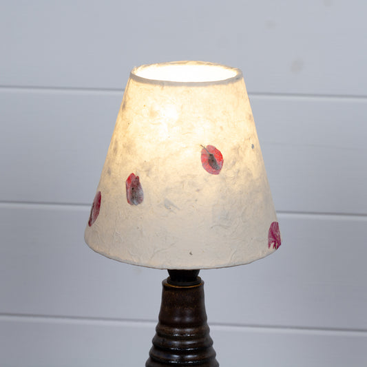 Clip on Lamp Shade - Short - P33 - Rose Petals