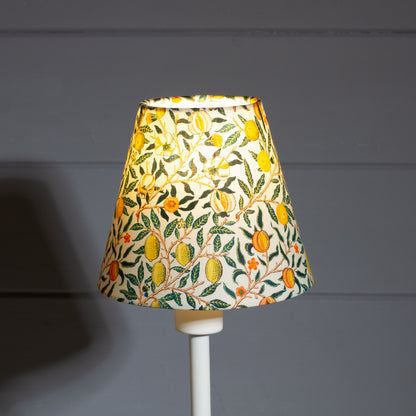 Clip on Lamp Shade - Short - F110 ~ William Morris Fruits Fabric