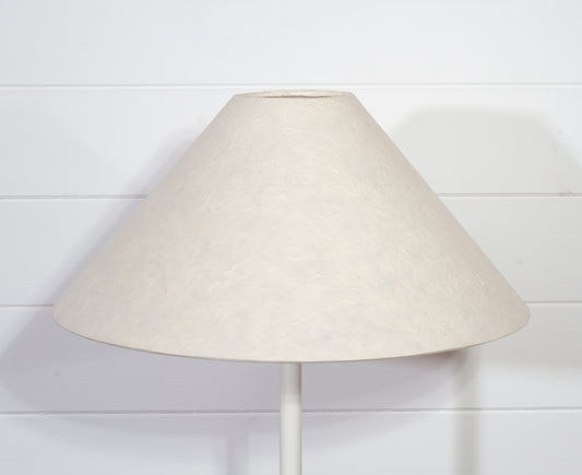 Conical Lamp Shade P54 Natural Lokta, 10cm(top) x 40cm(bottom) x 20cm(height)