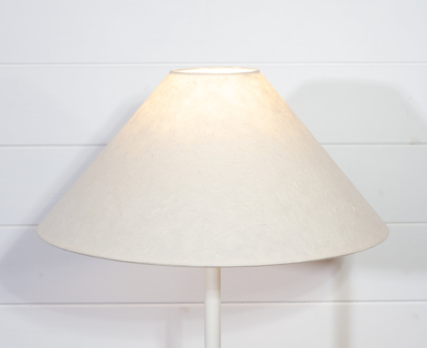 Conical Lamp Shade P54 Natural Lokta, 10cm(top) x 40cm(bottom) x 20cm(height)