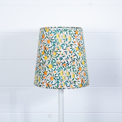 Conical Lamp Shade F110 ~ William Morris Fruits, 15cm(top) x 20cm(bottom) x 20cm(height)