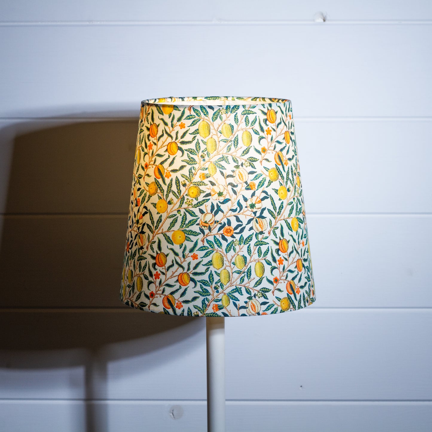 Conical Lamp Shade F110 ~ William Morris Fruits, 15cm(top) x 20cm(bottom) x 20cm(height)