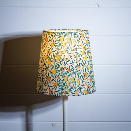 Conical Lamp Shade F110 ~ William Morris Fruits, 15cm(top) x 20cm(bottom) x 20cm(height)