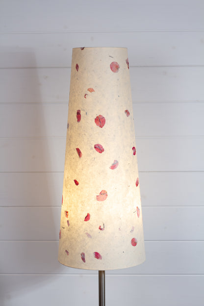 Conical Lamp Shade - P33 - Rose Petals, 15cm(top) x 25cm(bottom) x 60cm(height)