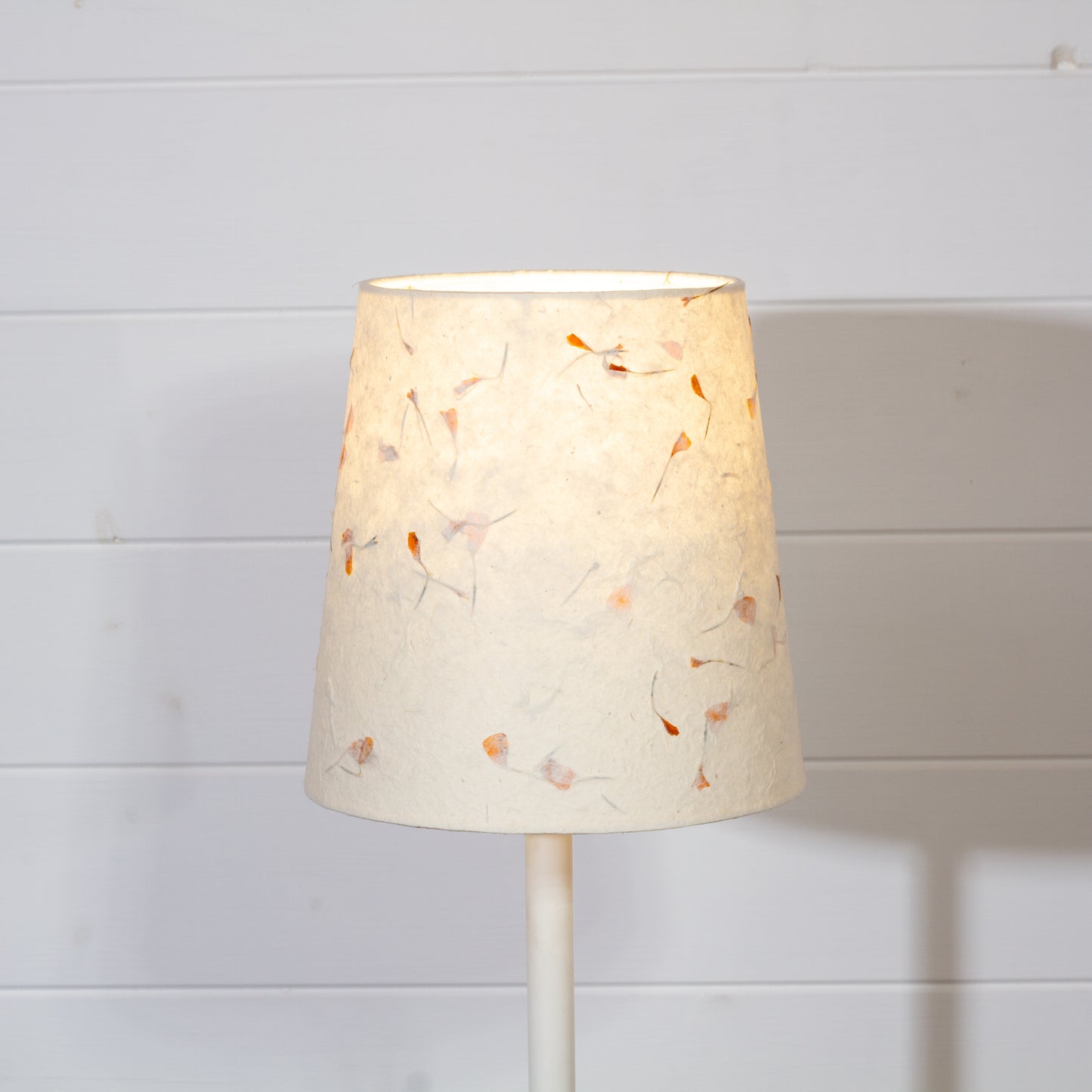 Conical Lamp Shade P32 - Marigold Petals, 15cm(top) x 20cm(bottom) x 20cm(height)