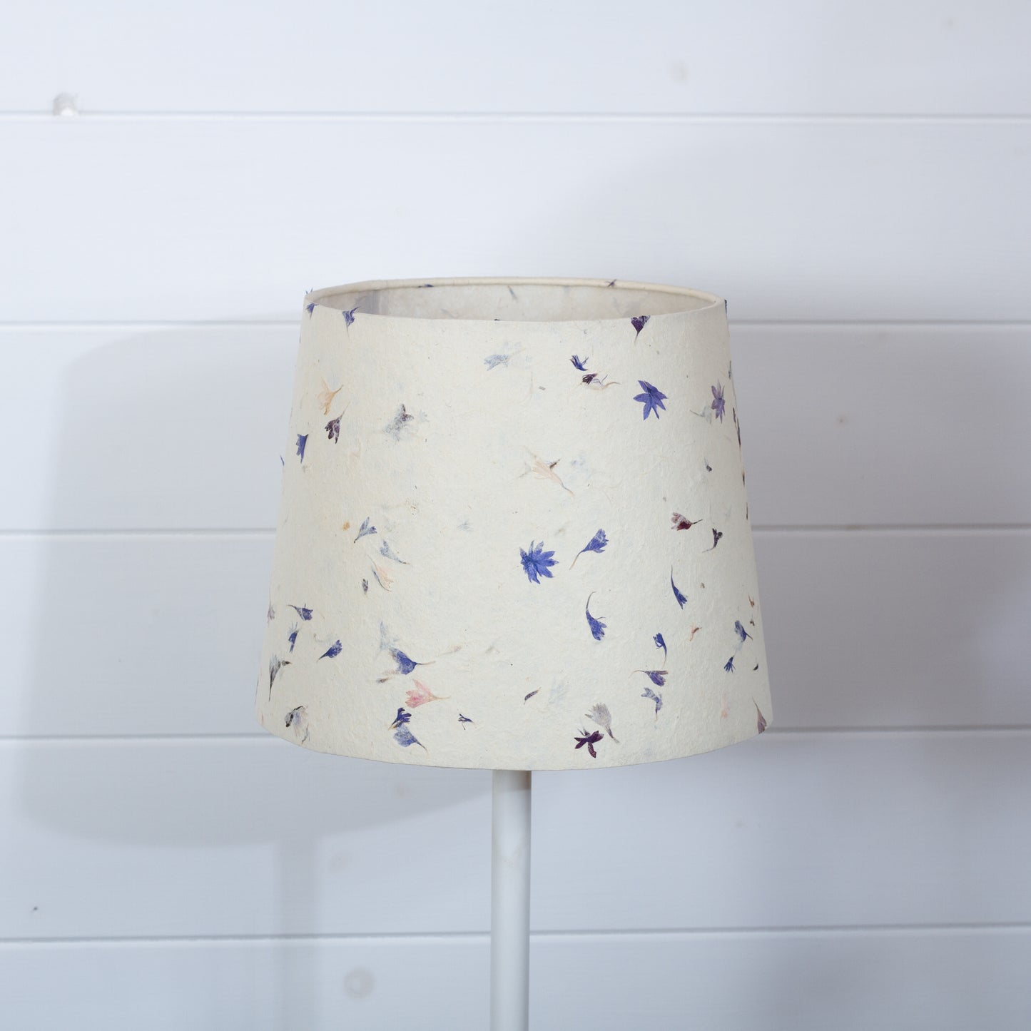 Conical Lamp Shade P34 - Cornflower Petals, 20cm(top) x 25cm(bottom) x 20cm(height)