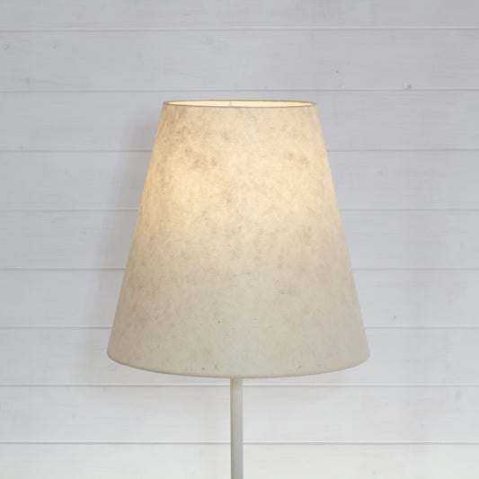 Conical Lamp Shade P54 - Natural Lokta, 23cm(top) x 40cm(bottom) x 38.5cm(height)