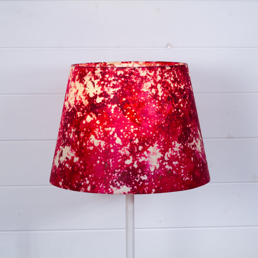 Conical Lamp Shade B115 ~ Batik Salt Lake, 25cm(top) x 35cm(bottom) x 25cm(height)