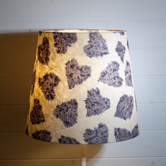 Conical Lamp Shade B130 ~ Soft Hearts Lavender, 30cm(top) x 40cm(bottom) x 35cm(height)