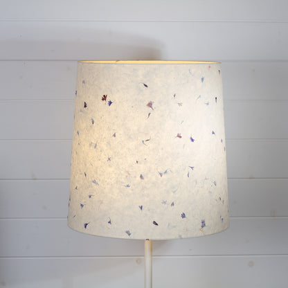Conical Lampshade 35cm(top) x 40cm(bottom) x 40cm(height) in P34 - Cornflower Petals