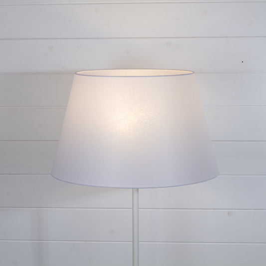 Conical Lamp Shade P47 ~ White Non Woven Fabric, 35cm(top) x 50cm(bottom) x 30cm(height)