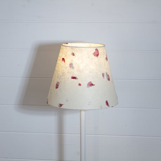 Conical Lamp Shade P33 ~ Rose Petals, 15cm(top) x 25cm(bottom) x 20cm(height)