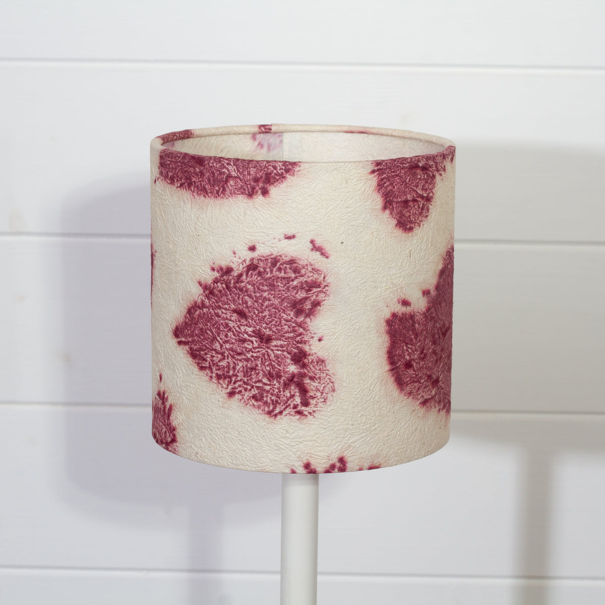 Drum Lamp Shade - B131 ~ Soft Hearts Rose, 15cm(diameter)