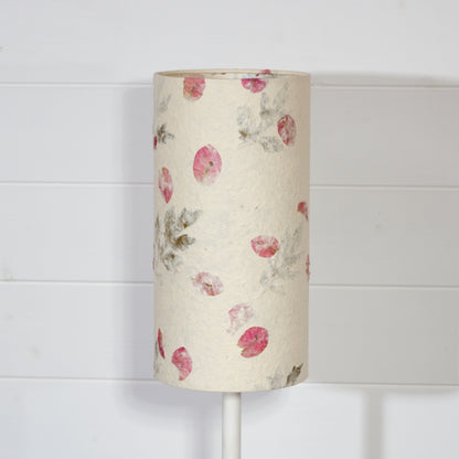 Drum Lamp Shade - B142 ~ Leaves and Flowers, 15cm(diameter)