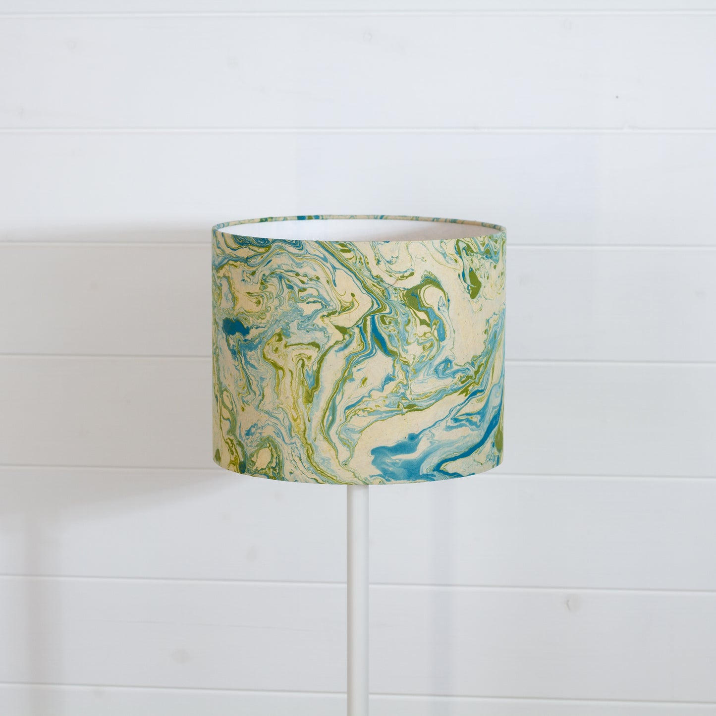 Drum Lamp Shade - B133 ~ Atlas Marble, 25cm x 20cm