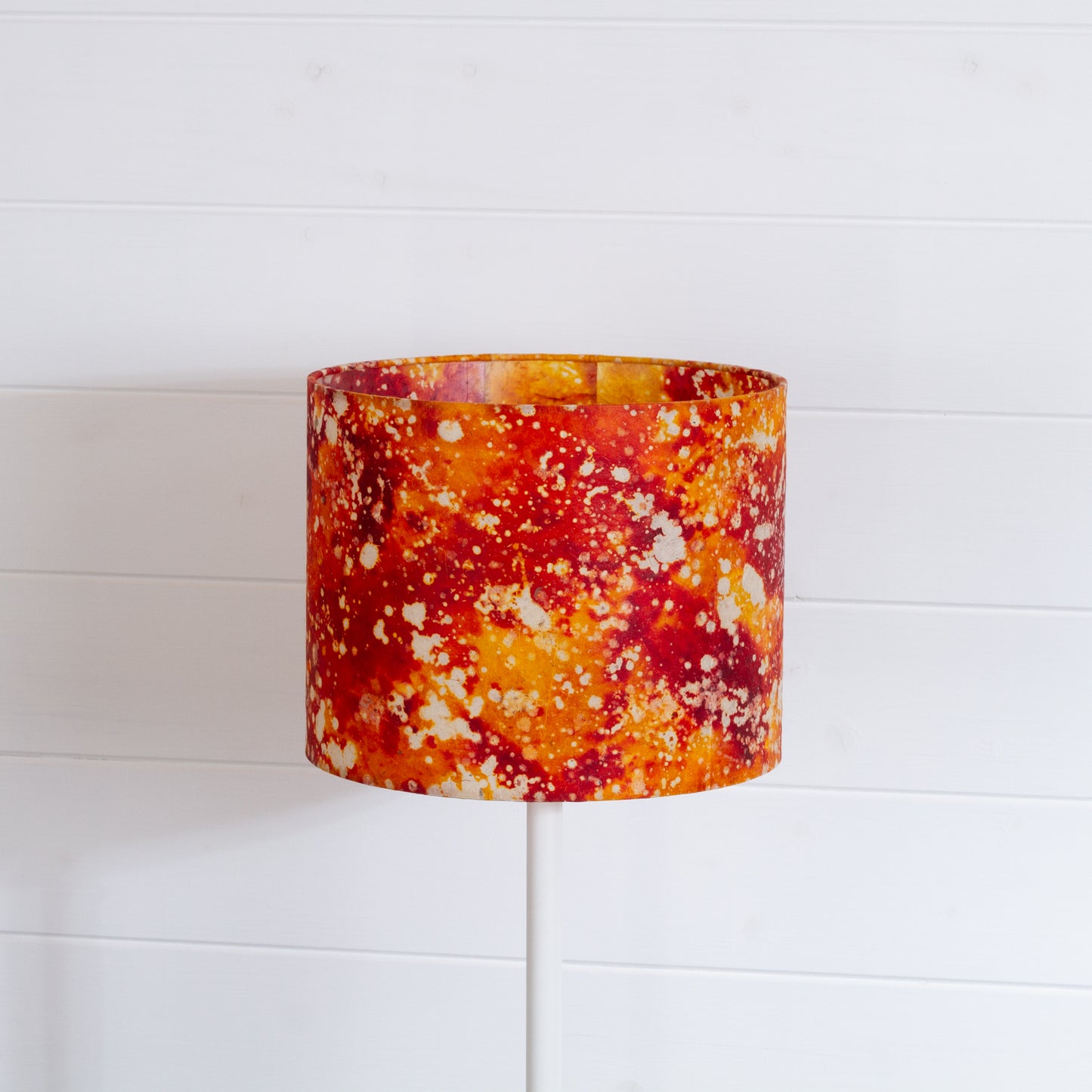 Drum Lamp Shade - B112 ~ Batik Lava, 25cm x 20cm